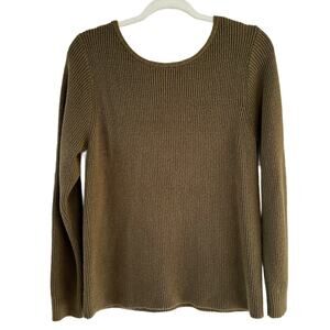 Banana Republic Olive Green Sweater, Size L
